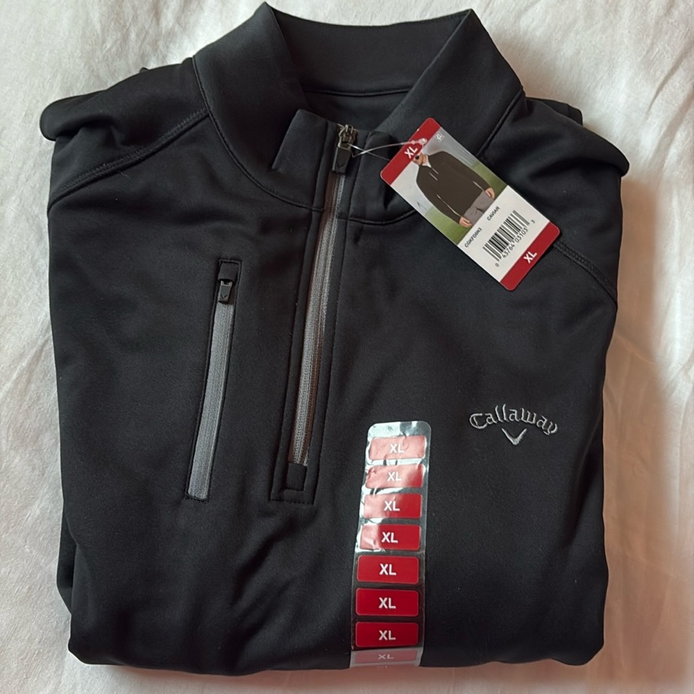 Callaway XL quarter zip